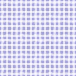 Lilac Wonky Gingham