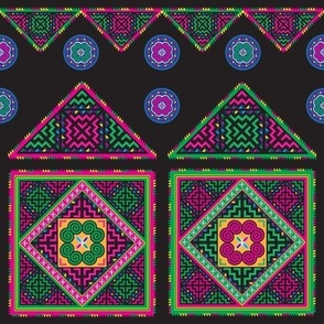Tsev Hmong Pattern by VXM