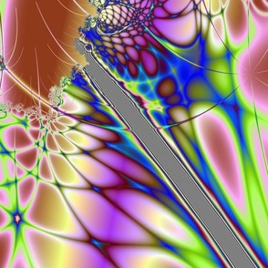 Neuron Butterfly Fractal