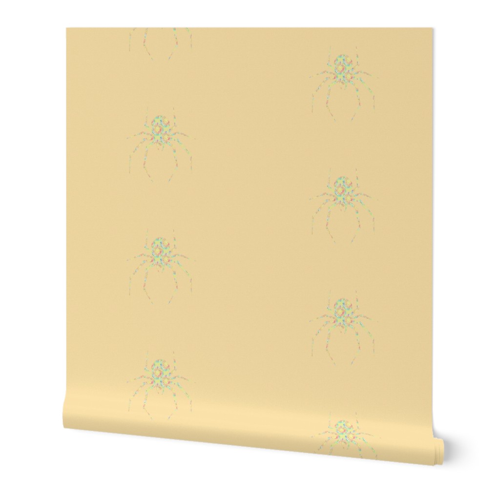 Summer Spiders Half Drop Canvas