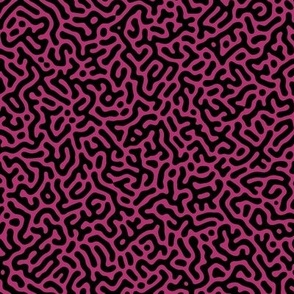 Turing Pattern I: Black on Bubble Gum