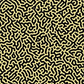 Turing Pattern I: Black on Buttercup
