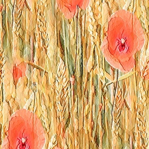 Warm Poppy Grass