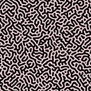 Turing Pattern I: Black on Cotton Candy