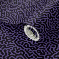 Turing Pattern I: Black on Grape