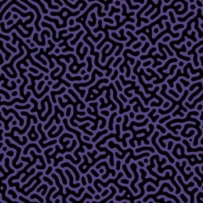 Turing Pattern I: Black on Grape