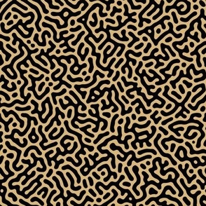 Turing Pattern I: Black on Honey