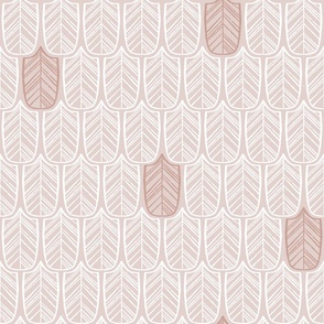 Pink Feather tile 