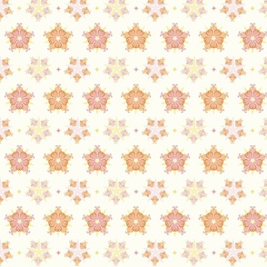 Starlight Floral Warm Tones - Medium