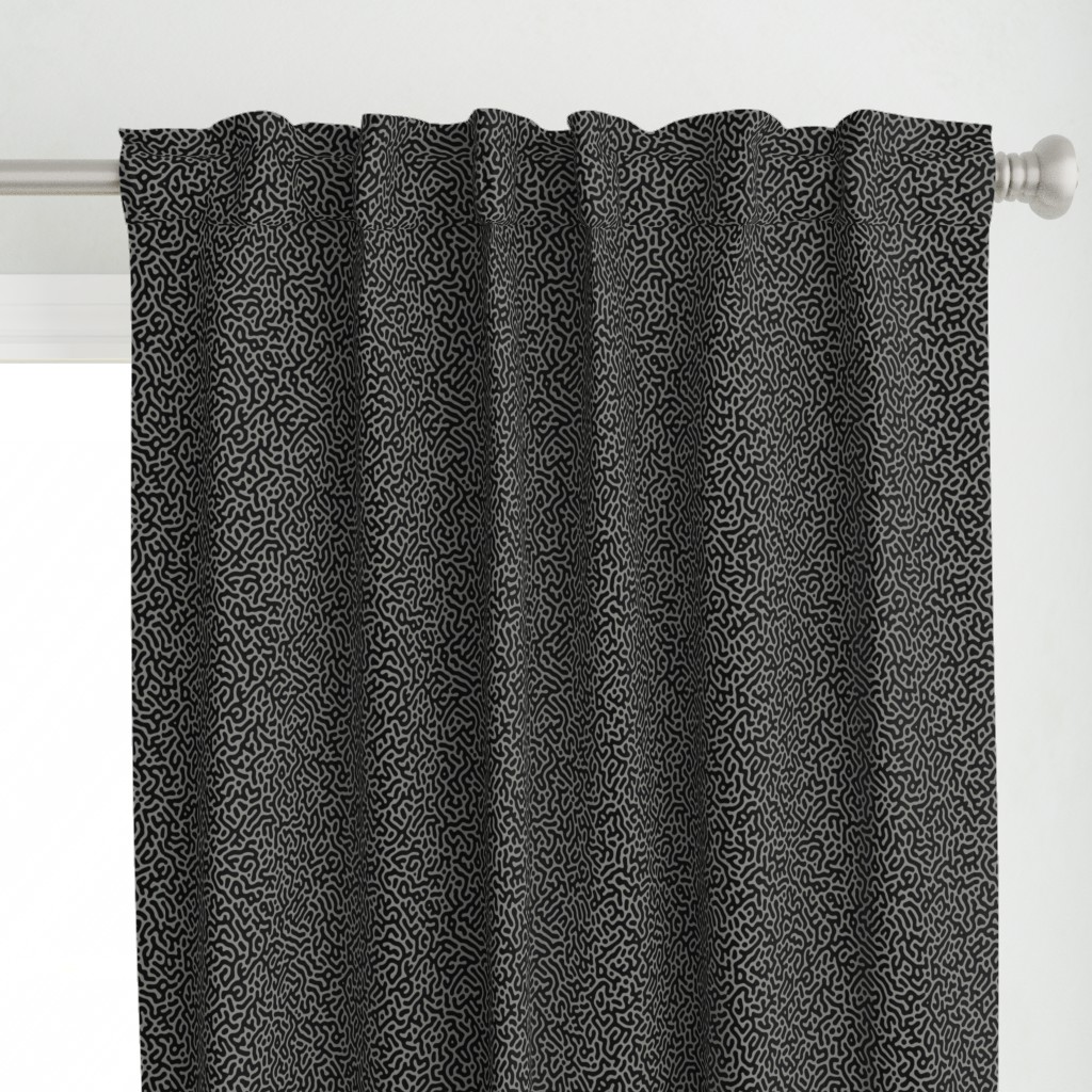 Turing Pattern I: Black on Pewter