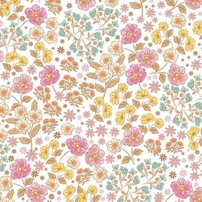 Vintage Ditsy Floral _ SMALL