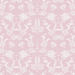 Floral damask  p_pink 