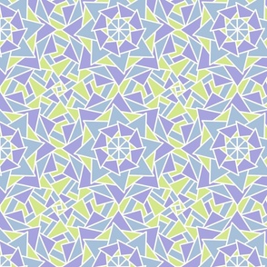 Mandala pattern geometric shapes