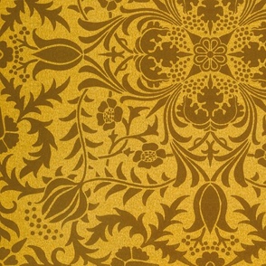 William Morris's Vine (1873) famous pattern. Original.