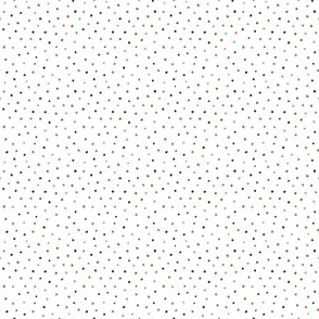 White Christmas - Poke Dots in the Snow