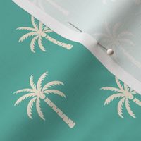 Palm Trees | Small Scale | Tropical Aqua