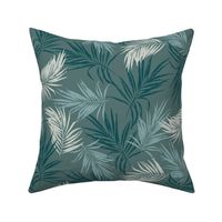 palm fronds .:dark green:.