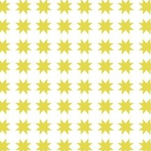 Mini Yellow & White Quilt 