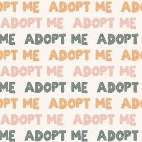 Adopt Me - Pet Adoption - multi sage/pink/orange - LAD22