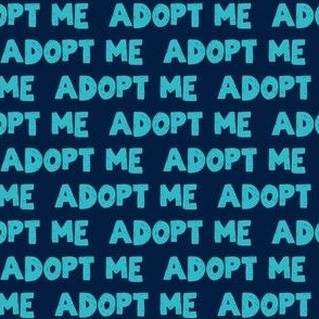 Adopt Me - Pet Adoption - Blue on Blue - LAD22
