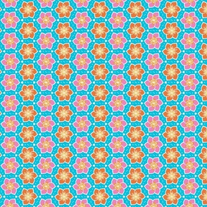 Flowers And Dots-Bright-S