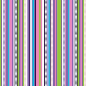 Serape Stripes-Bright-M