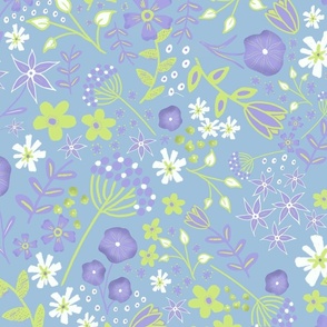 Honeydew_And_lilac_floral
