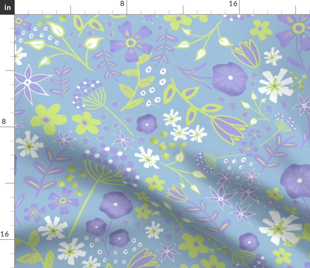 Honeydew_And_lilac_floral