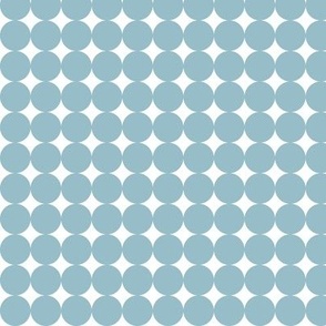Polka Dots 01 / Vintage Blue