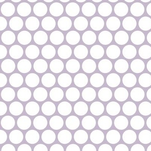 Polka Dots 02 / Vintage Purple