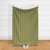 Katrura in Olive and Red - Small Scale