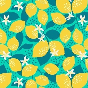 Lemons S - Turquoise