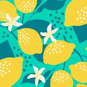 Lemons - Turquoise