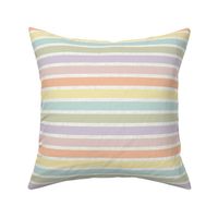 half scale stripes: pastel yellow, spring’s coral, aloe wash, opal blue, pastel pink, pastel purple