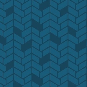 Angled Bricks Teal