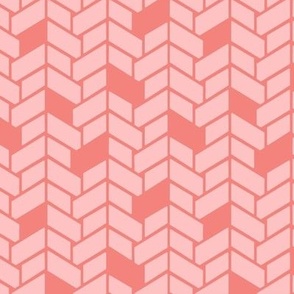 Angled Bricks Blush