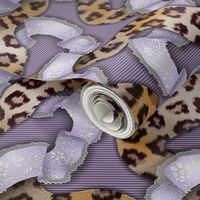 Leopards 'n' Lace - Meandering - Purple