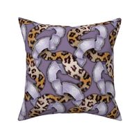 Leopards 'n' Lace - Meandering - Purple