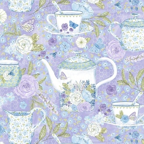 tea garden lavender medium scale