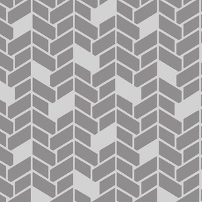 Angled Bricks Heather Grey