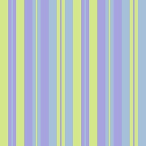 Pastel Comforts: Asymmetric Stripes