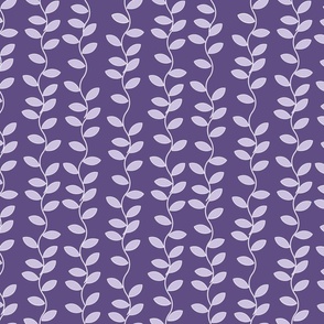 wavy vines on purple