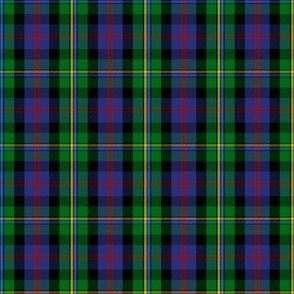 Scottish Clan Malcolm Tartan Plaid