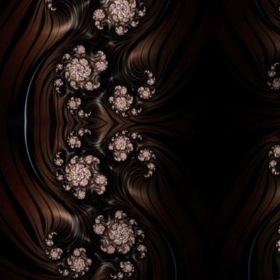 Swirls of chocolate Confections Fractal Abstract