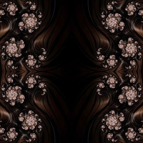 Swirls of chocolate Confections Fractal Abstract