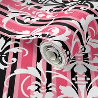 Paris Stripe Damask 