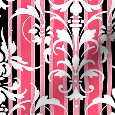 Paris Striped Damask HDR