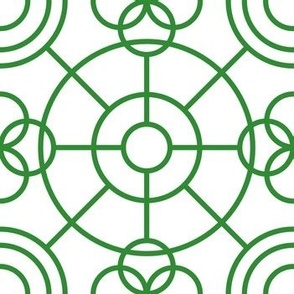 S02 - green circles on white