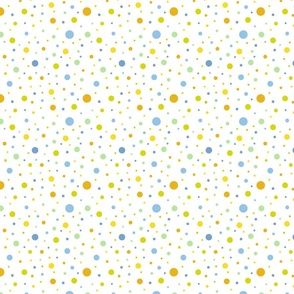 yellow - blue dots & Co. 