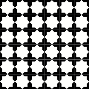 Black and White Vintage Style Tiles